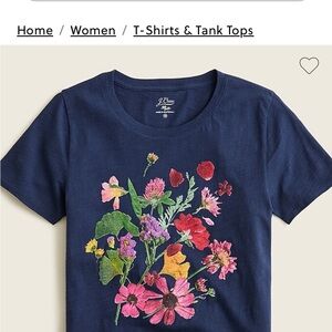 ISO! J. Crew Floral T-Shirt 2X or 3X